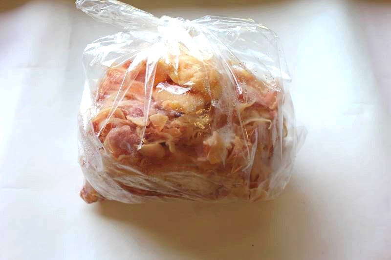 成鶏正肉スライス（脂100g付）